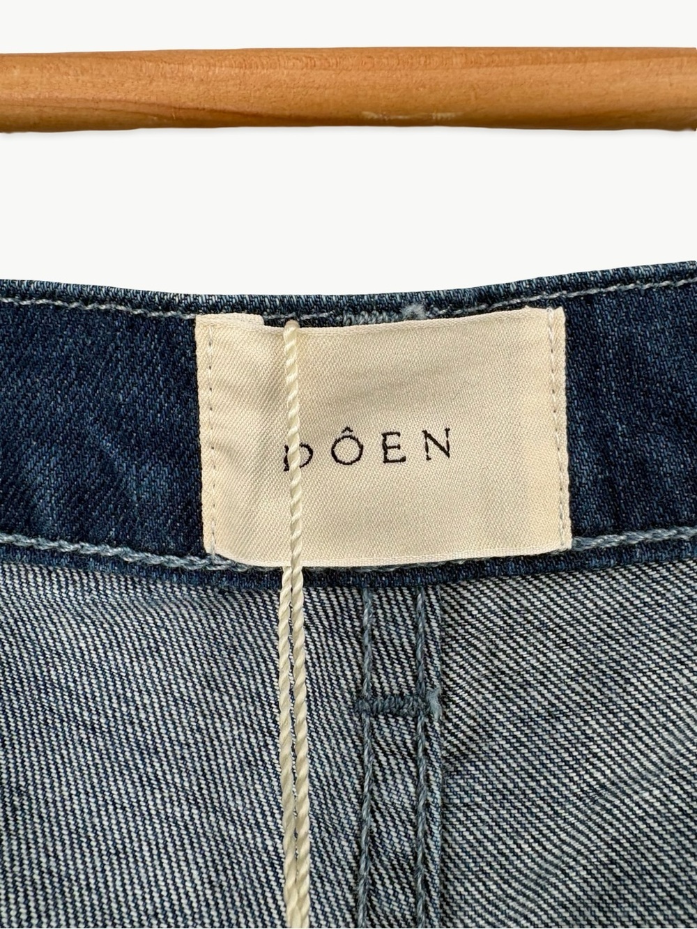 DÔEN Rainer Jean Size 28 in Sainte Croix Wash Wide Leg 100% Cotton NWT - Picture 6 of 15